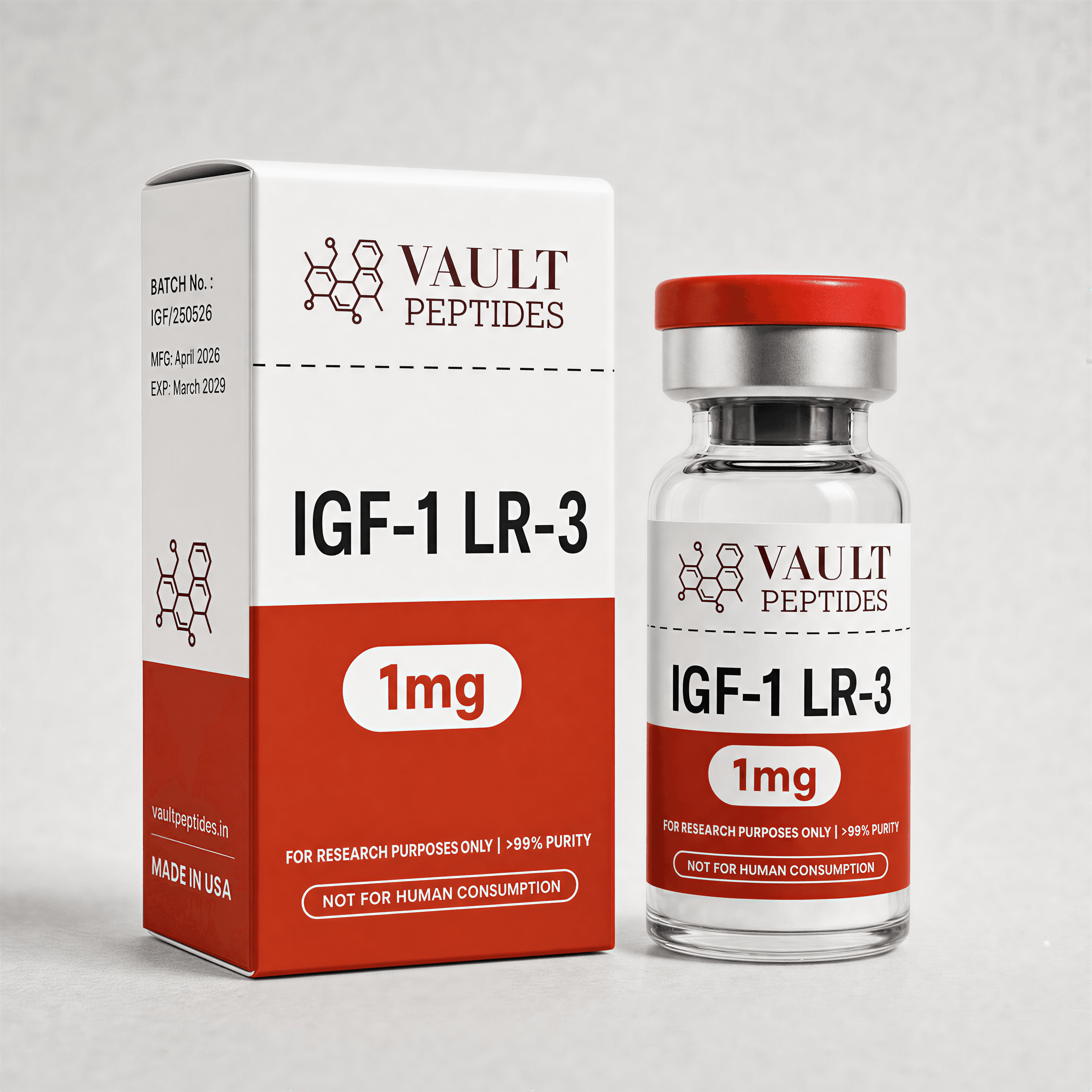 IGF-1 LR3 — 1mg